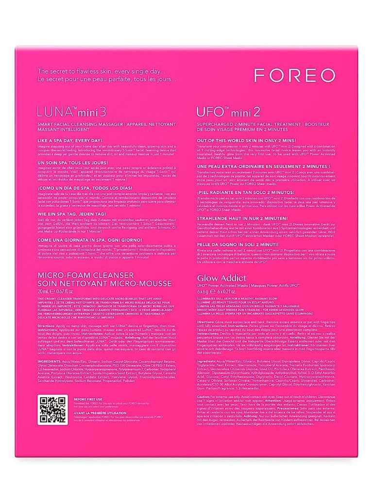 商品Foreo|Skin Supremes 4-Piece Luna Mini 3 & UFO Mini 2 Device Set,价格¥1848,第3张图片详细描述