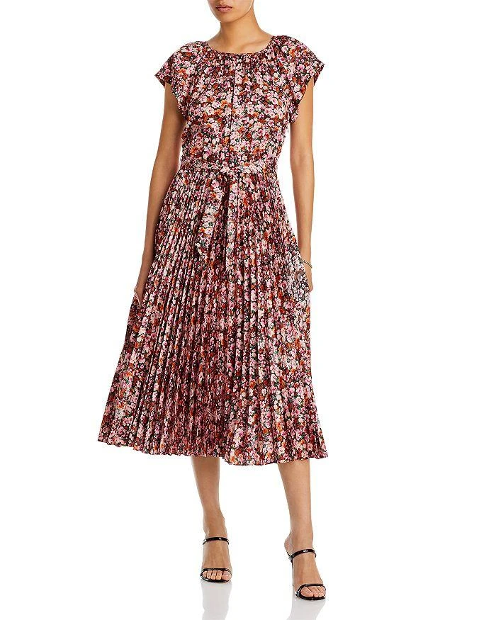 商品Derek Lam|Demetria Floral Flutter Sleeve Midi Dress,价格¥1782,第1张图片