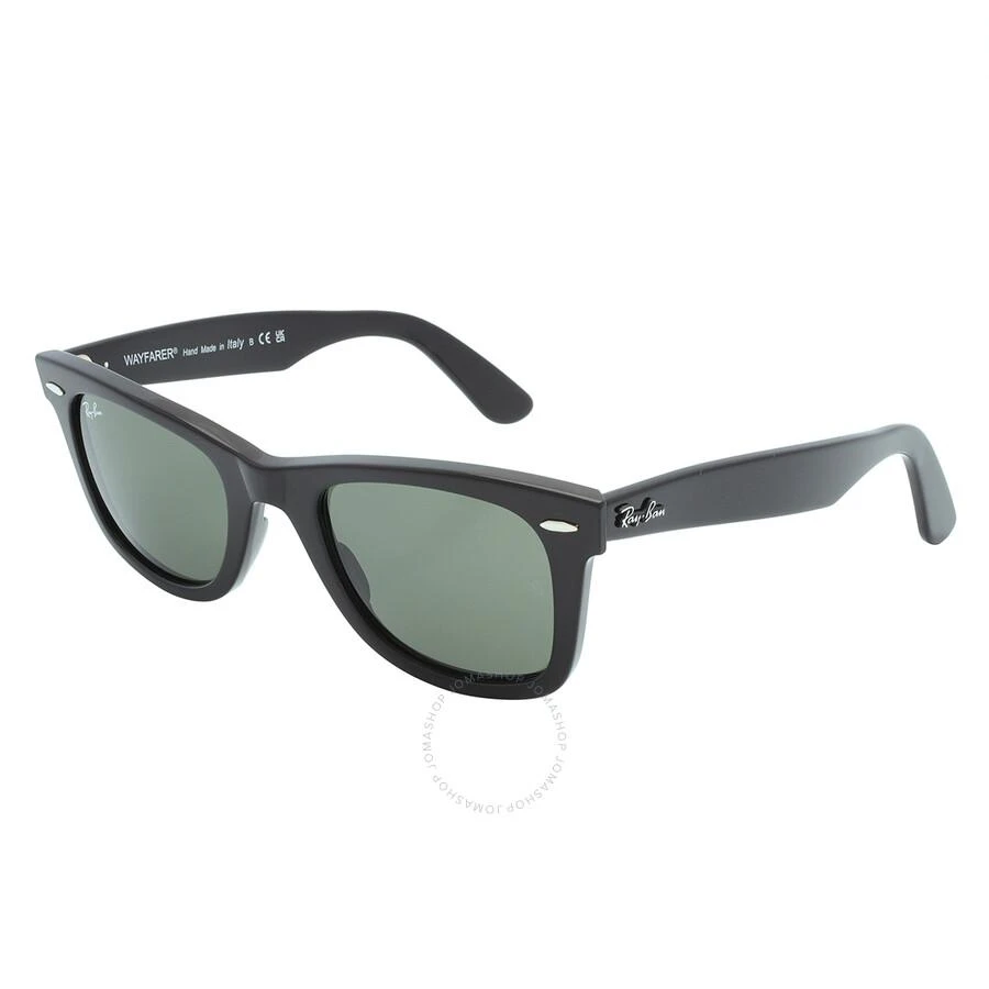 商品Ray-Ban|Original Wayfarer Bio Acetate Green Unisex Sunglasses RB2140 135831 50,价格¥722,第3张图片详细描述