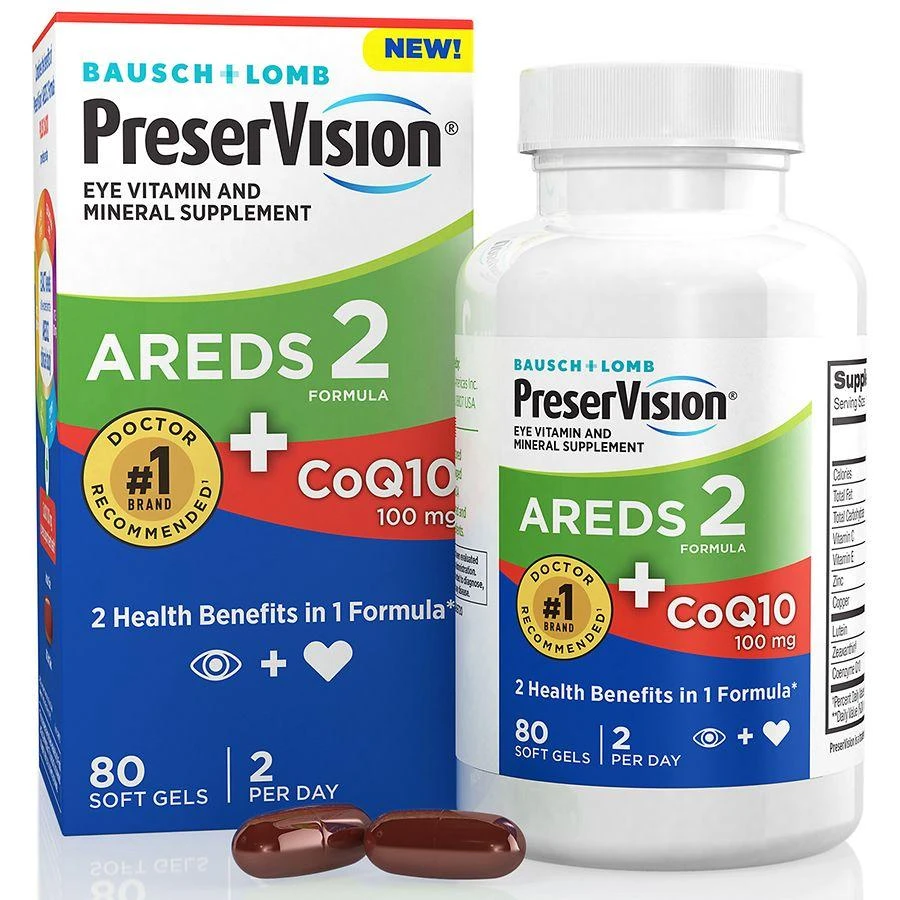 商品PreserVision|AREDS 2 + CoQ10 Softgels,价格¥271,第4张图片详细描述