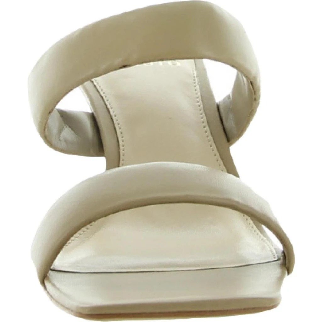 商品Vince Camuto|Vince Camuto Womens Aslee Leather Slip On Dress Sandals,价格¥175,第4张图片详细描述