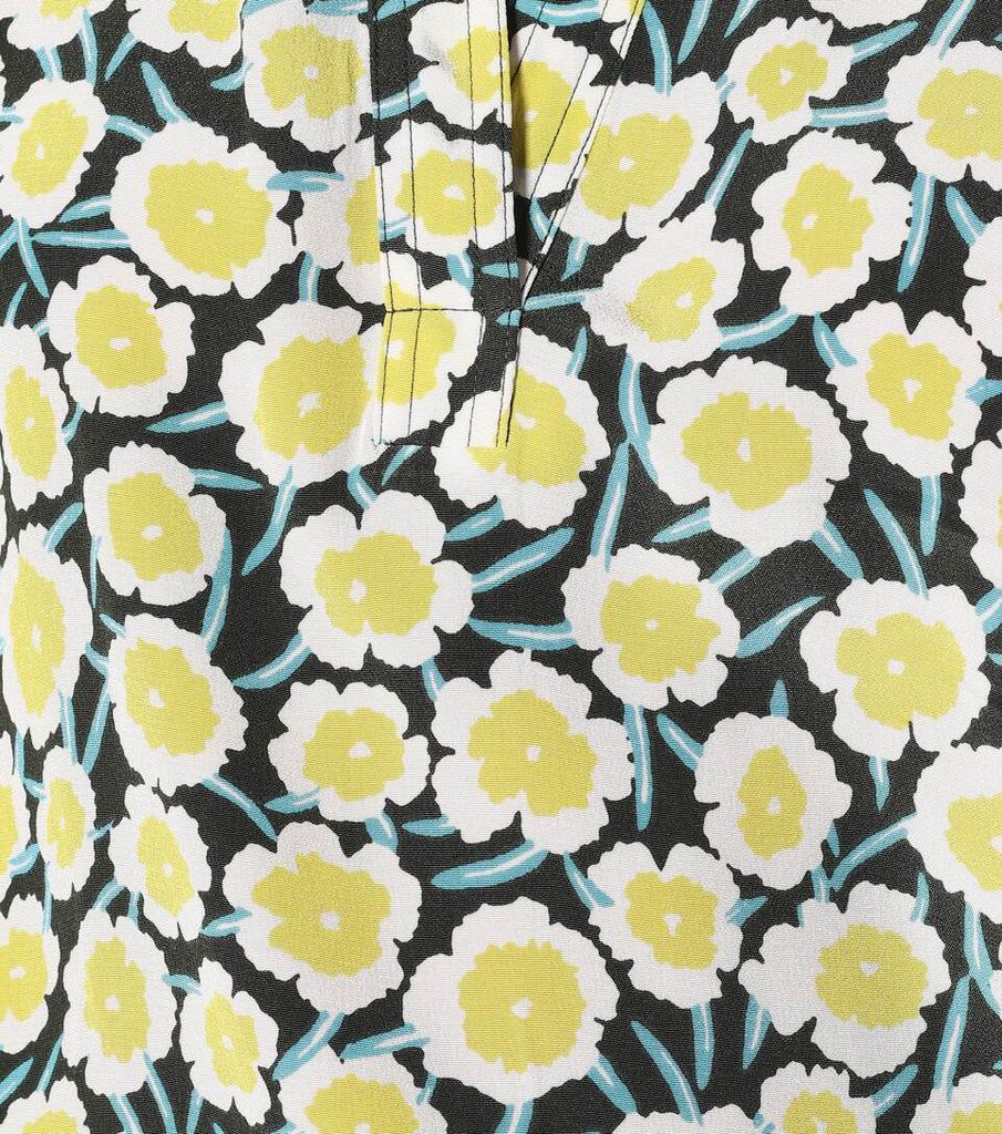 商品Diane von Furstenberg|Grania花卉真丝女式上衣,价格¥2272,第4张图片详细描述