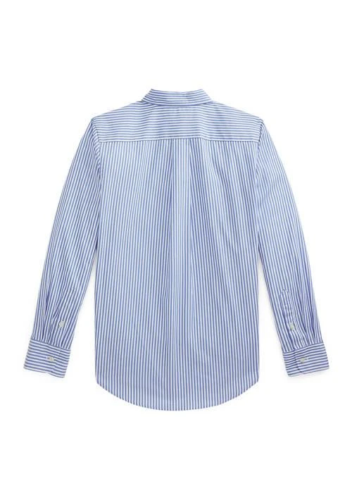 商品Ralph Lauren|Boys 8-20 Striped Cotton Poplin Shirt,价格¥290,第2张图片详细描述