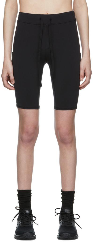 Black Nylon Sport Shorts商品第1张图片规格展示