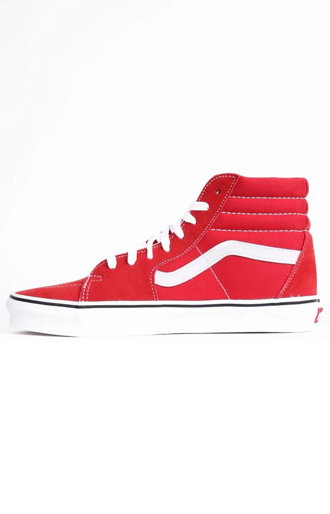 商品Vans|(BV6JV6) Sk8-Hi Shoes - Racing Red,价格¥280,第5张图片详细描述