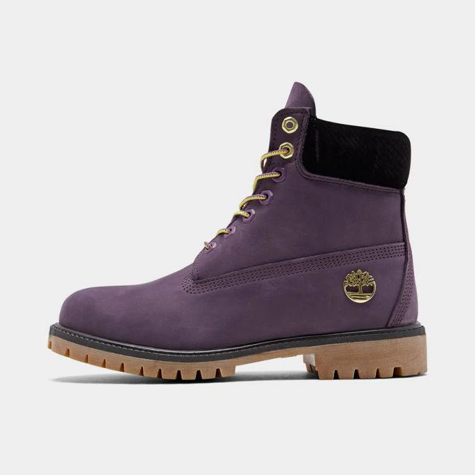 商品Timberland|Men's Timberland x NBA Los Angeles Lakers 6 Inch Classic Boots,价格¥979,第1张图片