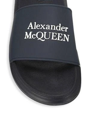 商品Alexander McQueen|男款 徽标人字拖 凉鞋 拖鞋,价格¥474,第4张图片详细描述