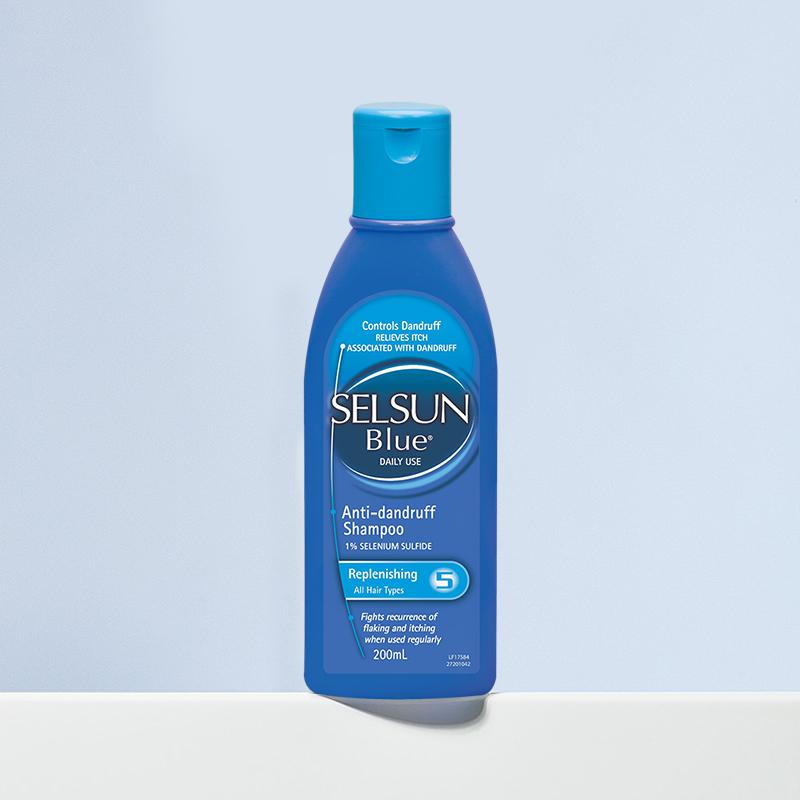 Selsun 净发改善发痒洗发水 蓝盖呵护 中干性适用 200ml商品第1张图片规格展示