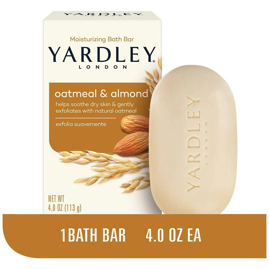 商品Yardley of London|Nourishing Bath Bar Oatmeal & Almond,价格¥19,第3张图片详细描述