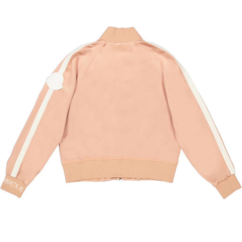 商品Moncler|Moncler Ladies Logo Track Jacket in Pink, Brand Size 40 (X-Small),价格¥2397,第4张图片详细描述