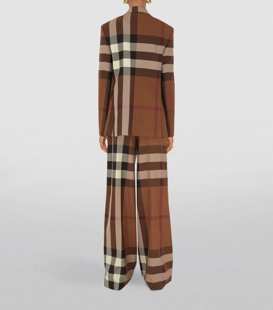 商品Burberry|Wool Check Blazer,价格¥19542,第3张图片详细描述