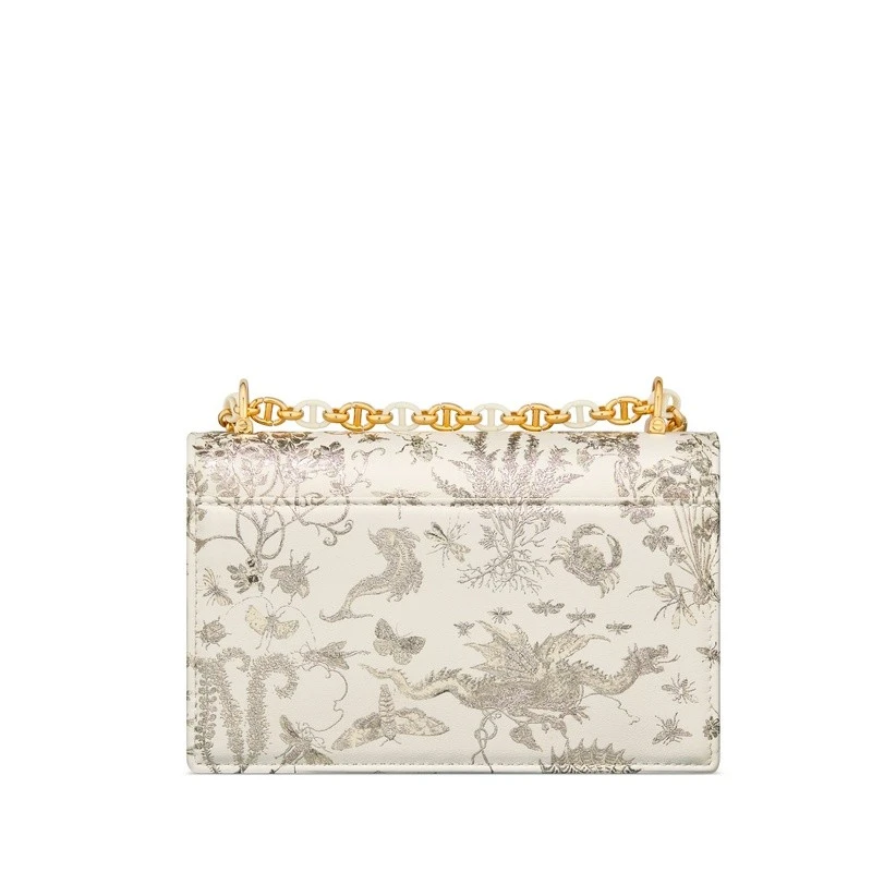 Dior 迪奥Caro系列女士金色牛皮单肩包 商品