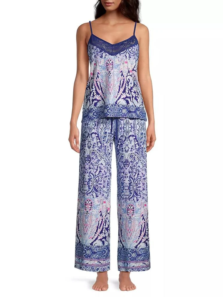 商品In Bloom|Nora Paisley Cami Pajamas,价格¥383,第3张图片详细描述
