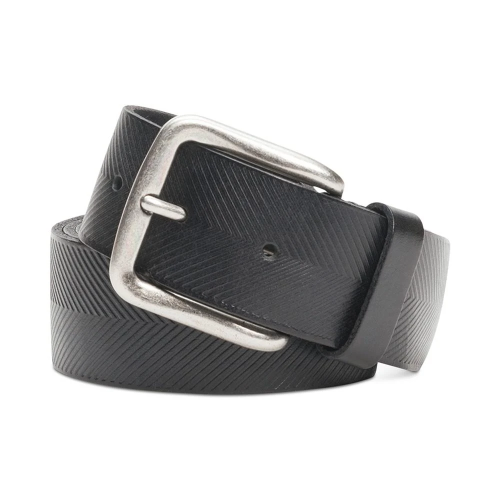 商品Frye|Men's Textured Leather Belt,价格¥204,第2张图片详细描述