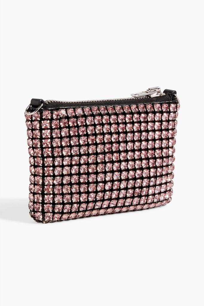 商品Alexander Wang|Wangloc nano crystal-embellished shell shoulder bag,价格¥1949,第5张图片详细描述