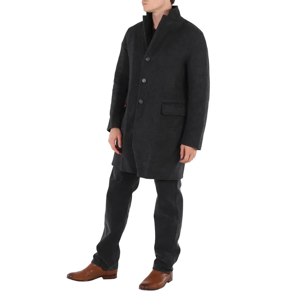 商品Roberto Cavalli|Men's Carbon / Melange Wool Coat,价格¥4491,第2张图片详细描述