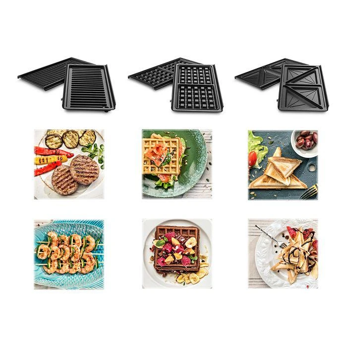 De'Longhi Livenza Compact Grill, Griddle, Panini Press & Waffle Maker 商品