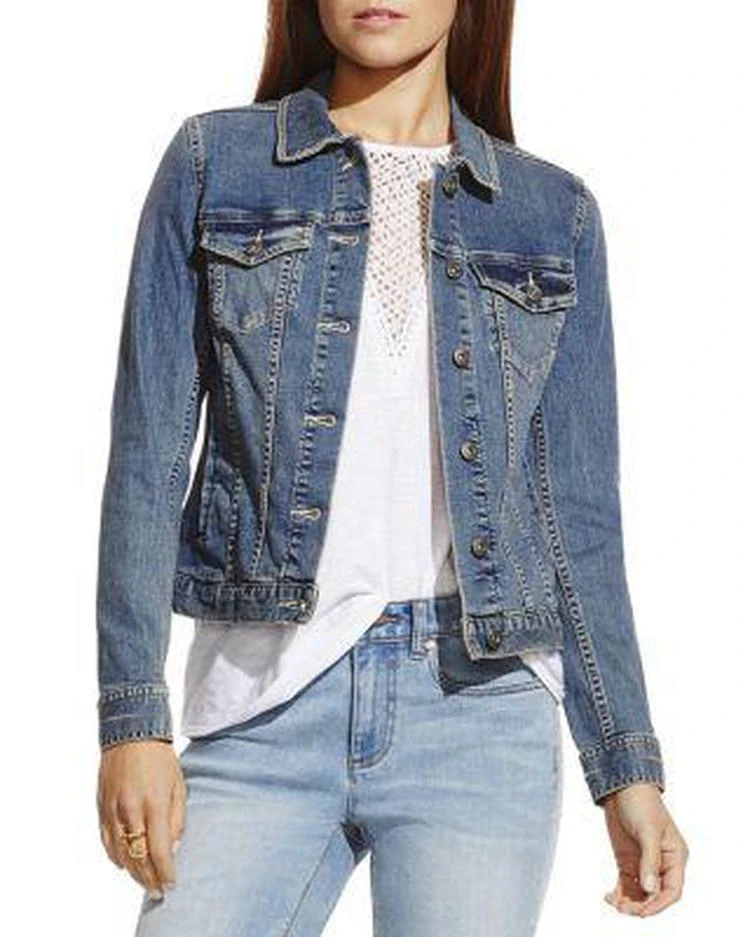 商品Vince Camuto|Classic Denim Jacket,价格¥740,第1张图片