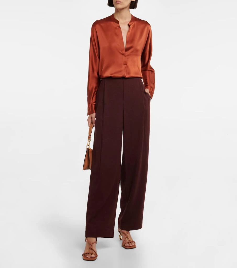 商品Vince|Silk satin blouse,价格¥2136,第2张图片详细描述