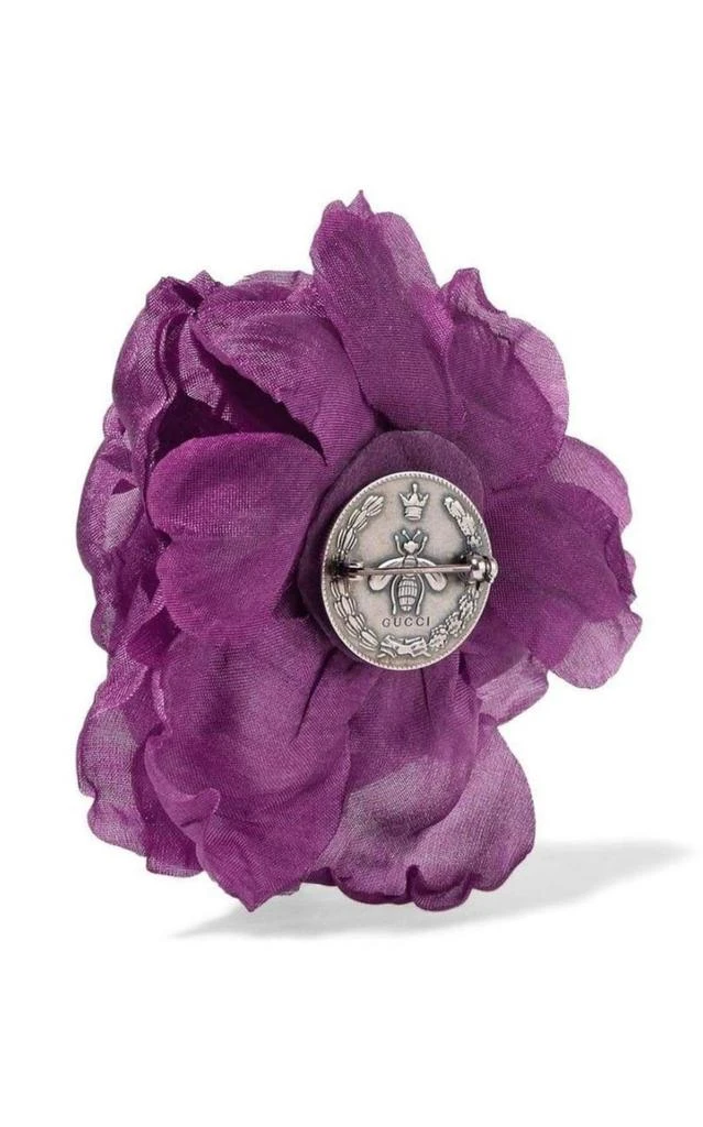 商品Gucci|Silk Flower Brooch,价格¥2785,第4张图片详细描述