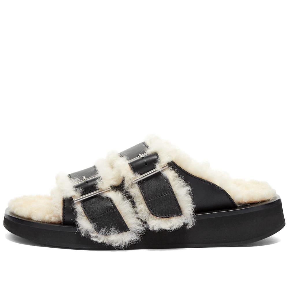 商品Ambush|Ambush Faux Fur Fluffy Sandal,价格¥2113,第4张图片详细描述