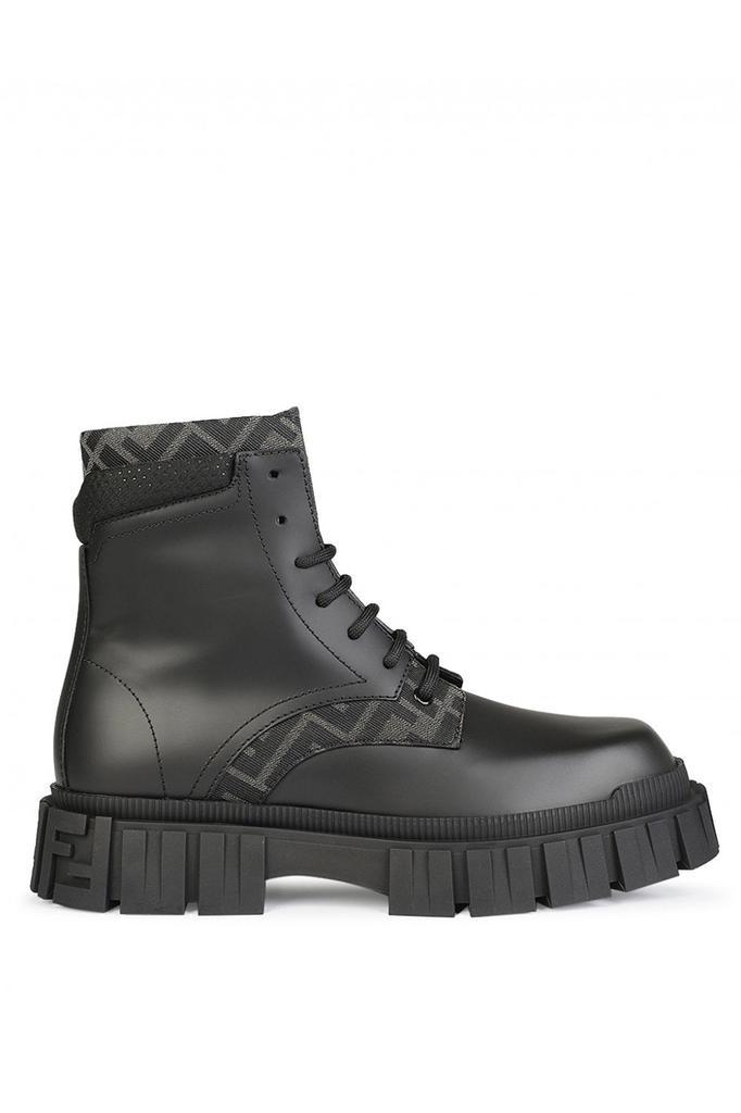 商品Fendi|Fendi FF LEATHER BOOT,价格¥9273,第1张图片