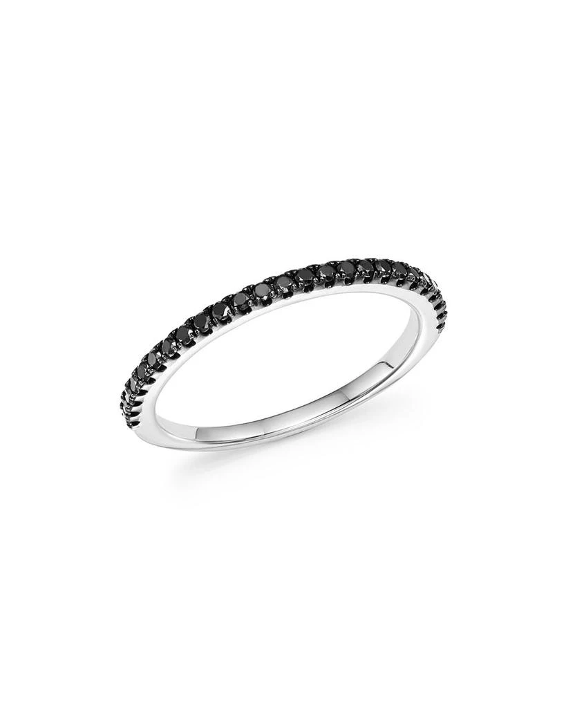 商品Bloomingdale's|Black Diamond Band in 14K White Gold, 0.20 ct. t.w.,价格¥3359,第1张图片