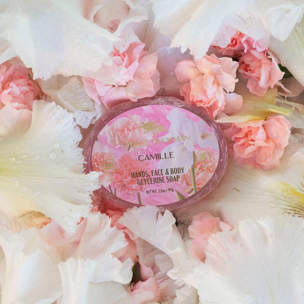 商品Camille Beckman|Glycerine Bar Soap Camille 3.5oz,价格¥34,第2张图片详细描述