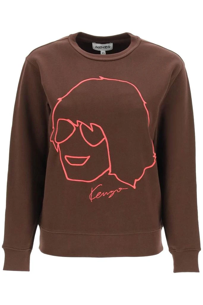 商品Kenzo|KENZO TAKADA EMBROIDERED SWEATSHIRT,价格¥788,第1张图片