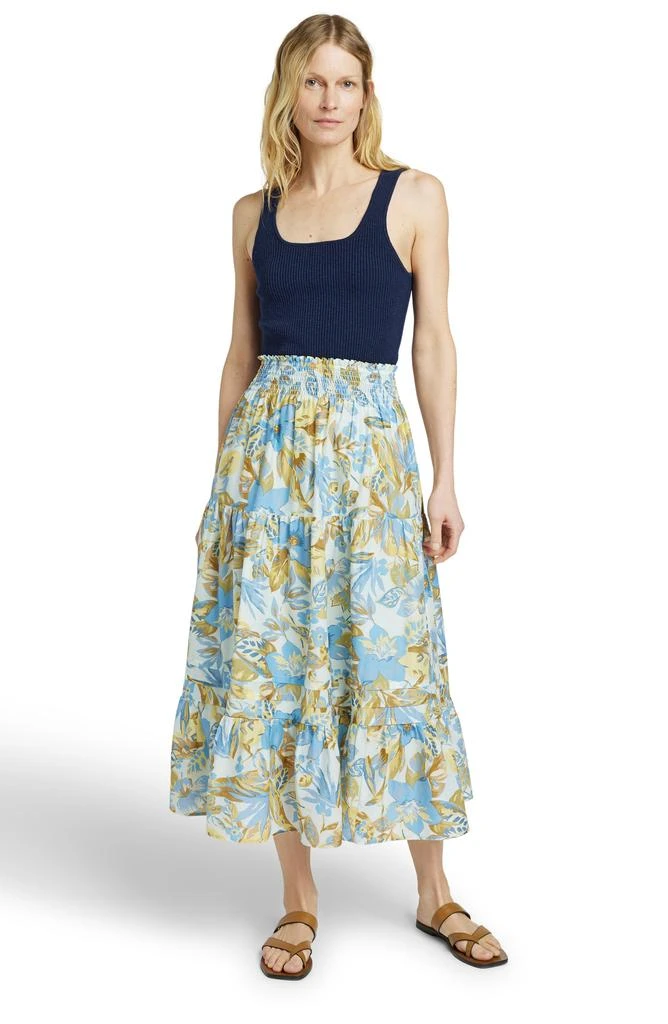 Ivy Floral Tiered Maxi Skirt 商品