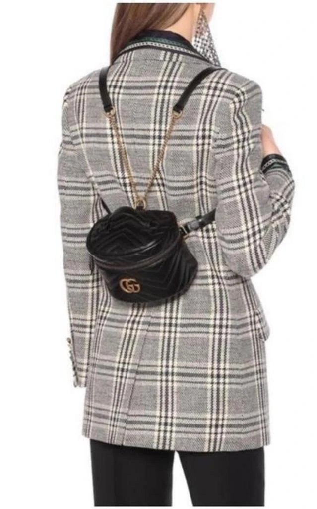 商品Gucci|Gucci GG Marmont Mini Backpack,价格¥14951,第2张图片详细描述