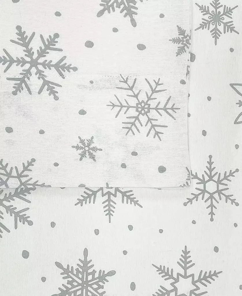 商品Avanti|Printed 100% Brushed Cotton Flannel 3-Pc.Sheet Set, Twin,价格¥419,第5张图片详细描述