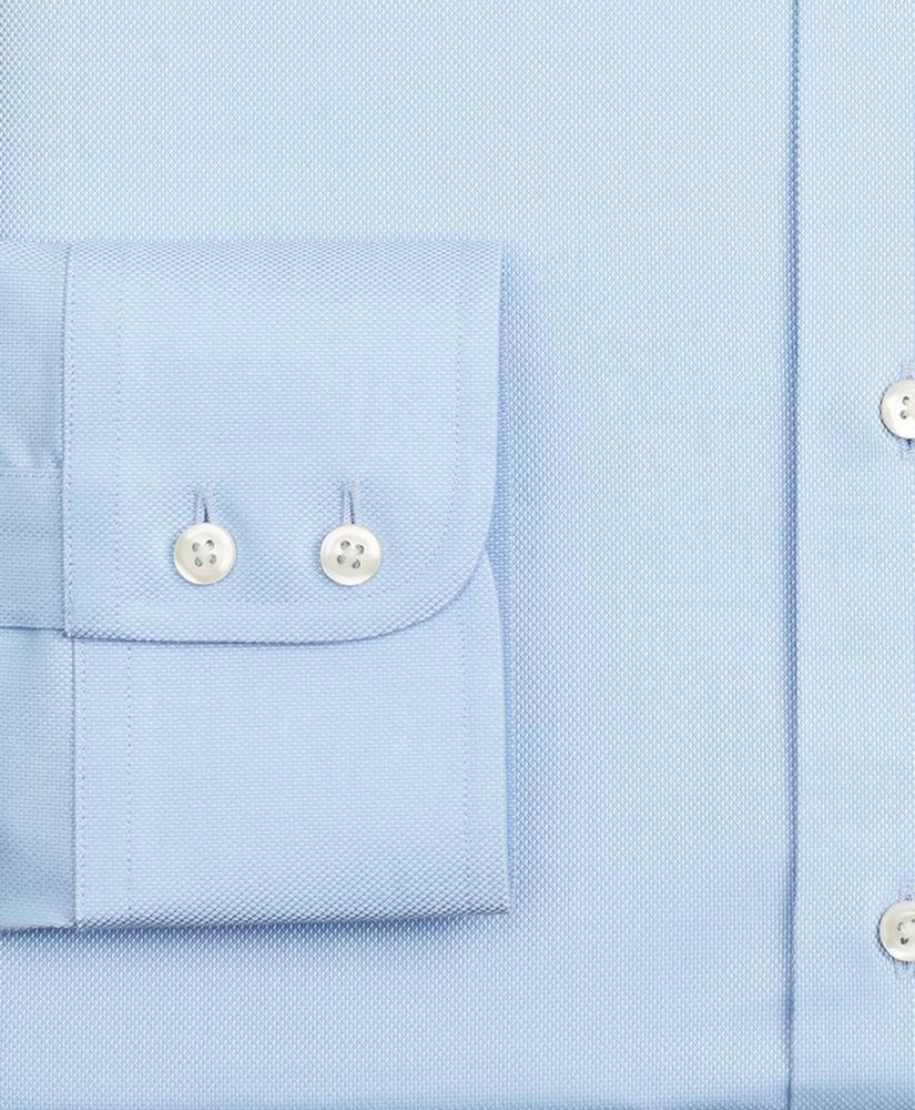 商品Brooks Brothers|Stretch Regent Regular-Fit Dress Shirt, Non-Iron Royal Oxford English Collar,价格¥522,第5张图片详细描述