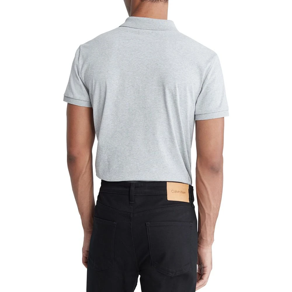 商品Calvin Klein|Men's Slim-Fit Monogram Logo Polo Shirt,价格¥255,第2张图片详细描述