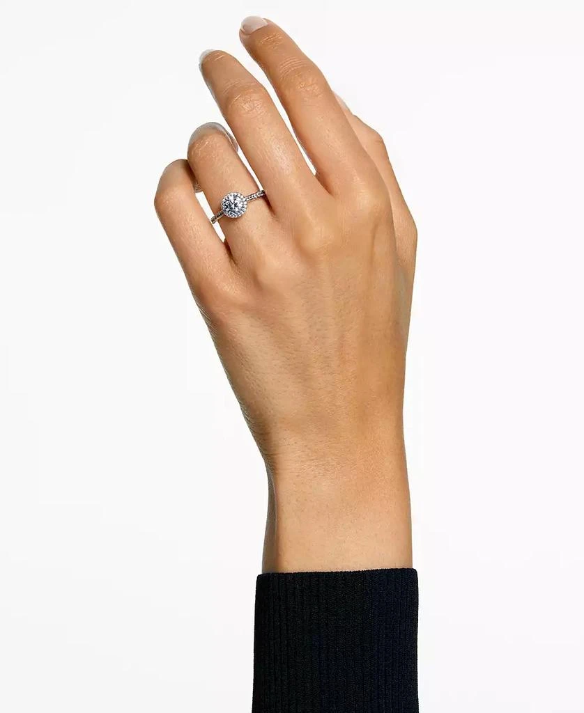 商品Swarovski|Silver-Tone Constella Crystal Cocktail Ring,价格¥990,第4张图片详细描述