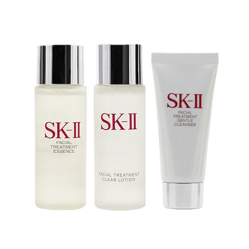 商品SK-II|【包邮装】SK-II/神仙水30ml+清莹露30ml+洁面20g 中小样3件套,价格¥300,第1张图片