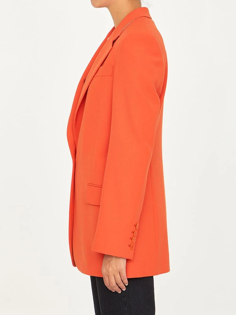 商品Stella McCartney|Stella McCartney Single-breasted Orange Jacket,价格¥8887,第3张图片详细描述