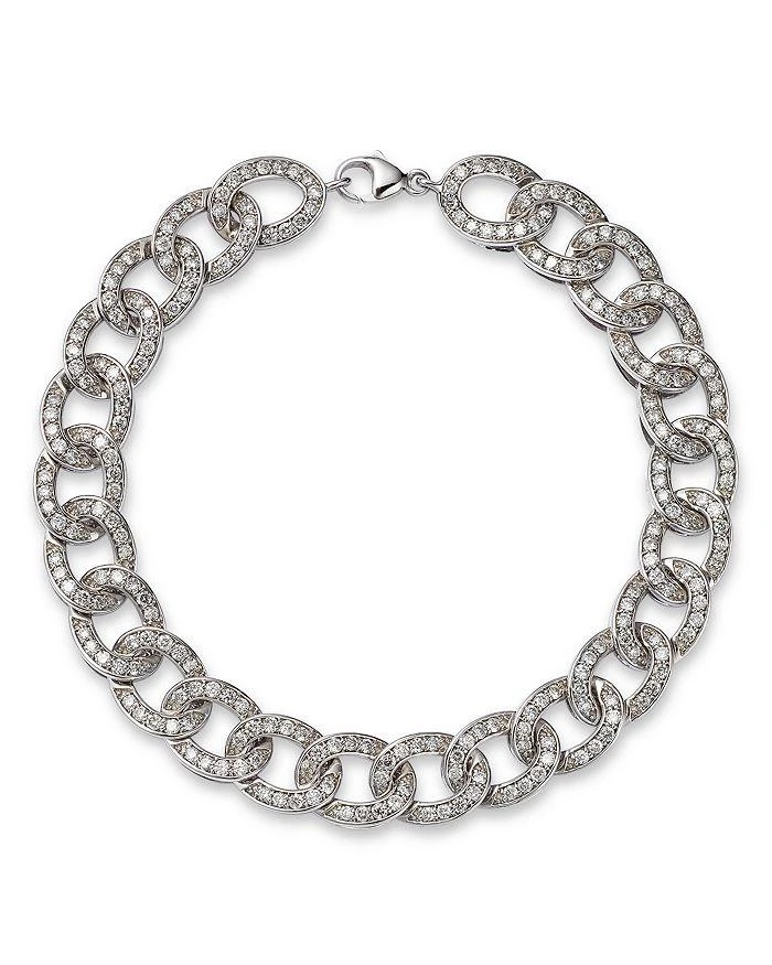 商品Bloomingdale's|Diamond Chain Link Bracelet in 14K White Gold, 3.0 ct. t.w. - Exclusive,价格¥34411,第1张图片