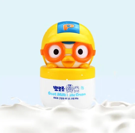 商品PORORO|Pororo 宝露露 大头霜山羊奶保湿宝宝润肤霜 60g,价格¥84,第1张图片