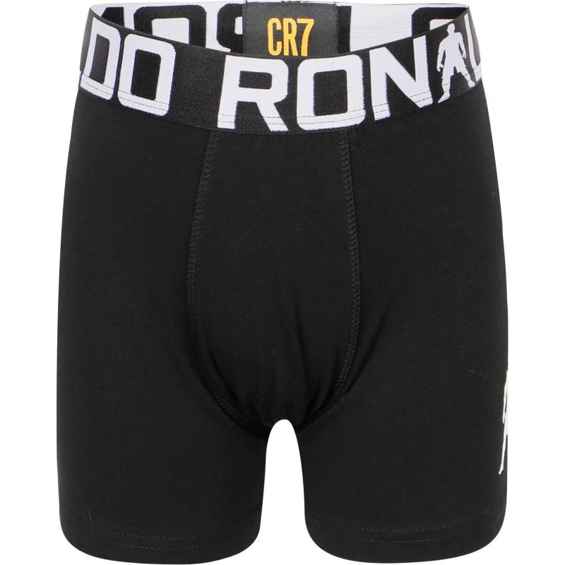 商品CR7 Cristiano Ronaldo|Logo set of boxers in black,价格¥259,第2张图片详细描述