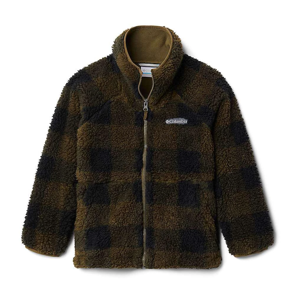 商品Columbia|Boys' Winter Pass Printed Sherpa Full Zip Jacket,价格¥233,第5张图片详细描述