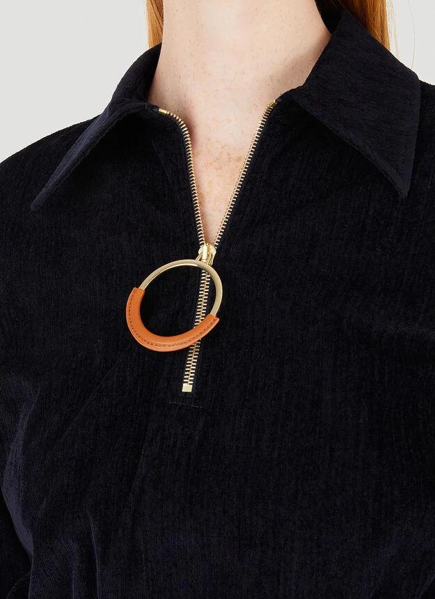 商品JW Anderson|Oversized Cuff Ring Puller Top in Black,价格¥1701,第5张图片详细描述