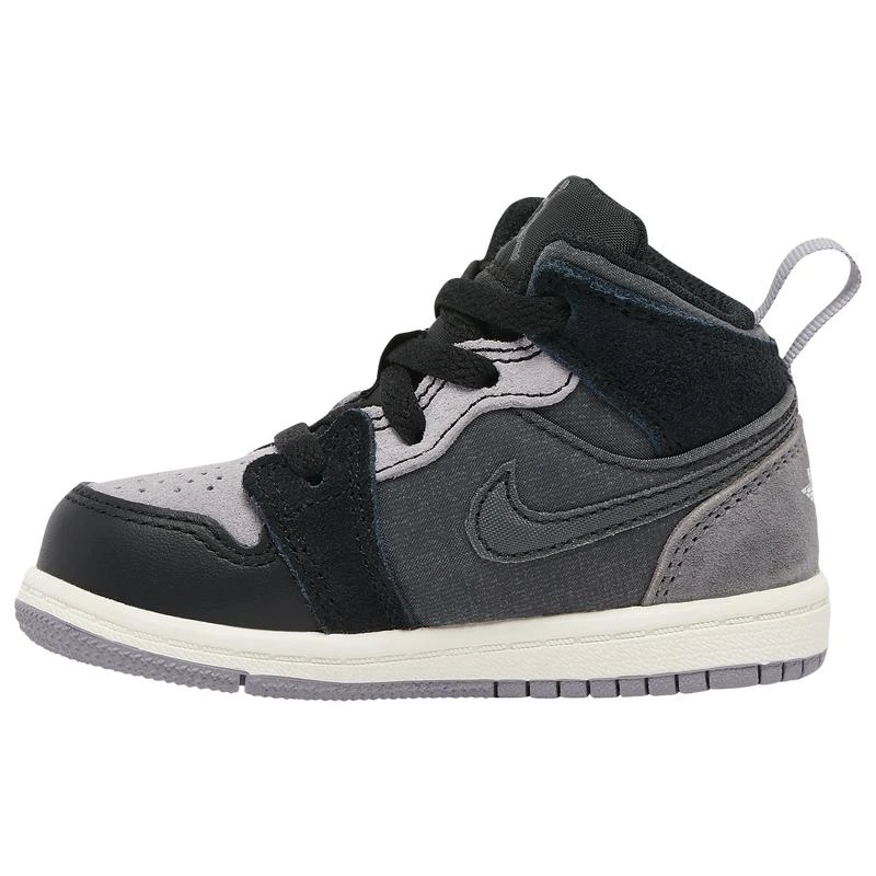 商品Jordan|Jordan AJ 1 Mid SE Craft - Boys' Toddler,价格¥511,第2张图片详细描述