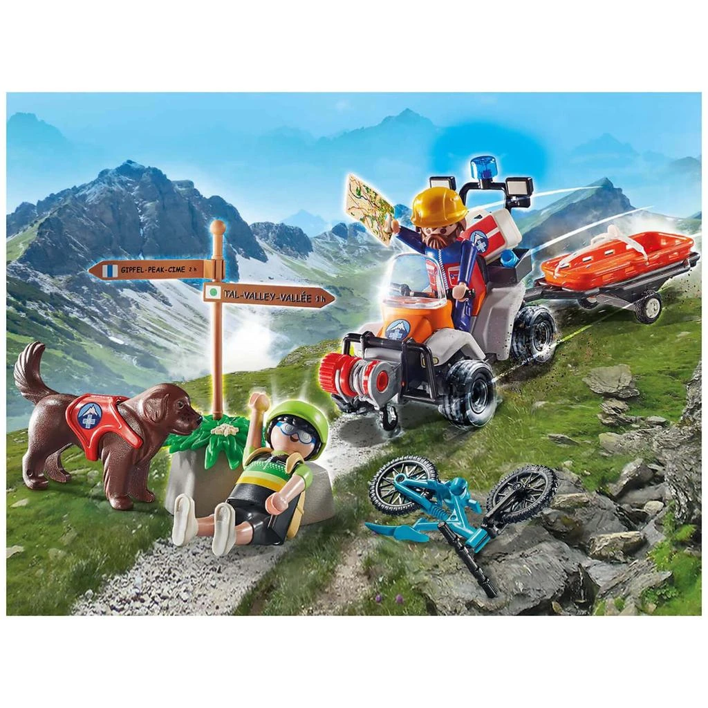 商品Playmobil|Playmobil Mountain Biker Rescue (70662),价格¥201,第3张图片详细描述
