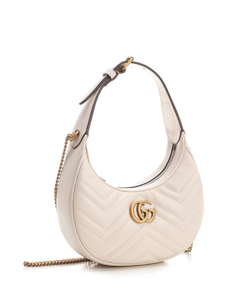 商品Gucci|Gucci GG Marmont Half-Moon-Shaped Mini Bag,价格¥8743,第3张图片详细描述