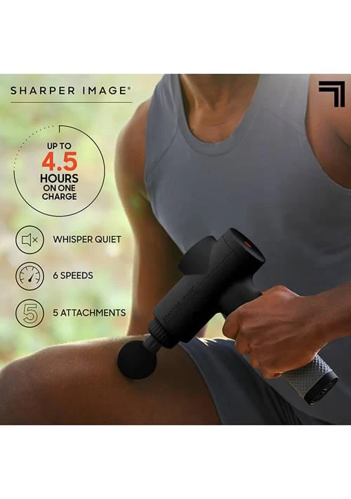 商品Sharper Image|Image Power Boost Deep Tissue Percussion Massager,价格¥527,第4张图片详细描述
