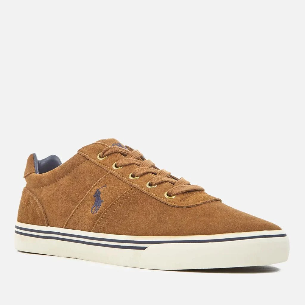 商品Ralph Lauren|Polo Ralph Lauren Men's Hanford Vulcanised Suede Trainers,价格¥463,第2张图片详细描述