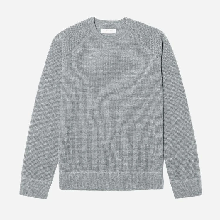 商品Everlane|The Waffle-Knit Cashmere Crew,价格¥763,第1张图片