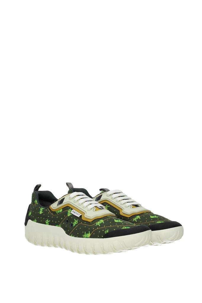 商品Prada|Sneakers Fabric Green,价格¥1529,第4张图片详细描述