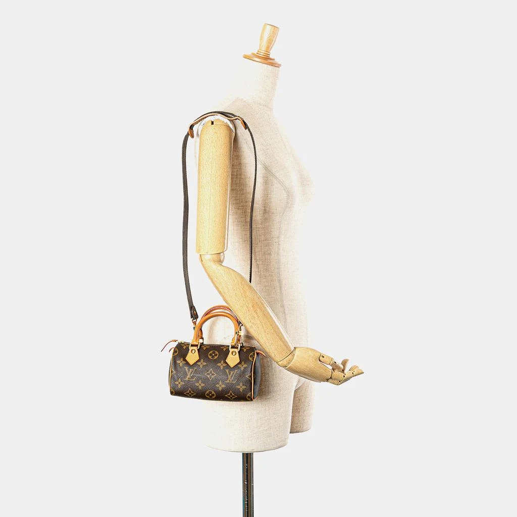 商品[二手商品] Louis Vuitton|Louis Vuitton Brown Monogram Mini Speedy HL,价格¥15425,第4张图片详细描述